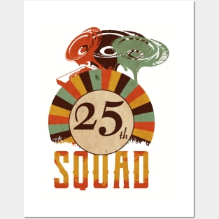 25th anniversary music squad, birthday gift vintage Posters and Art